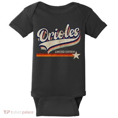 Orioles Last Name Pride Classic Orioles Limited Edition Baby Bodysuit