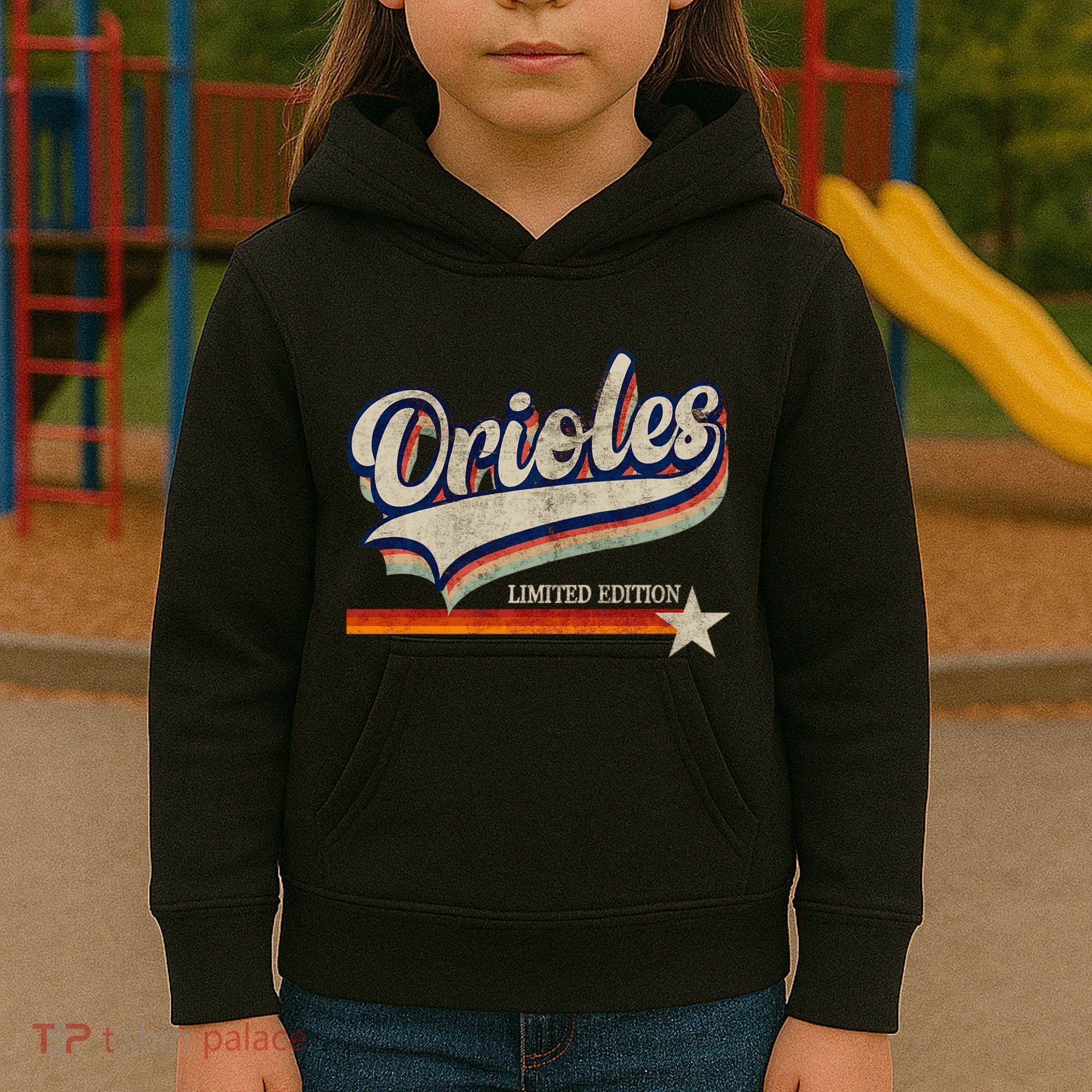 Orioles Last Name Pride Classic Orioles Limited Edition Kids Hoodie
