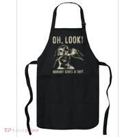 Oh Look Nobody Gives A Shit Sarcastic Retro Apron thumb 0