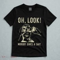 Oh Look Nobody Gives A Shit Sarcastic Retro T-Shirt thumb 5