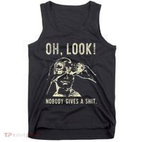 Oh Look Nobody Gives A Shit Sarcastic Retro Tank Top thumb 0