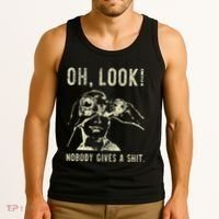 Oh Look Nobody Gives A Shit Sarcastic Retro Tank Top thumb 3