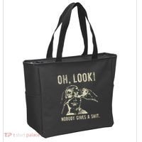 Oh Look Nobody Gives A Shit Sarcastic Retro Tote Bag thumb 2