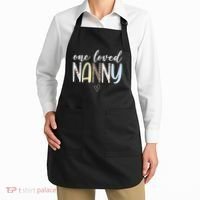 One Loved Nanny Cute Gift Apron thumb 2