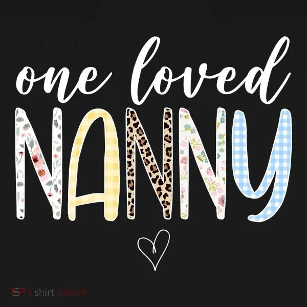 One Loved Nanny Cute Gift Bucket Hat