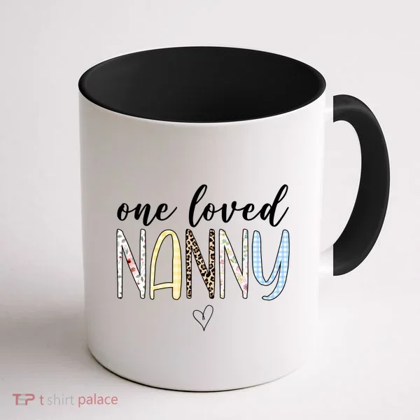 One Loved Nanny Cute Gift Coffee Mug