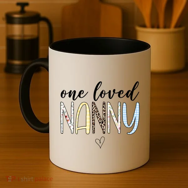 One Loved Nanny Cute Gift Coffee Mug