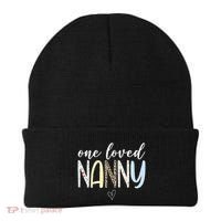 One Loved Nanny Cute Gift Beanie thumb 0