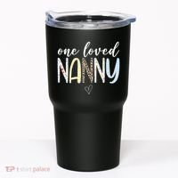 One Loved Nanny Cute Gift Tumbler thumb 0