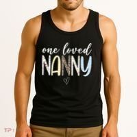 One Loved Nanny Cute Gift Tank Top thumb 3
