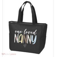 One Loved Nanny Cute Gift Tote Bag thumb 3
