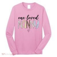 One Loved Nanny Cute Gift Long Sleeve Shirt thumb 0