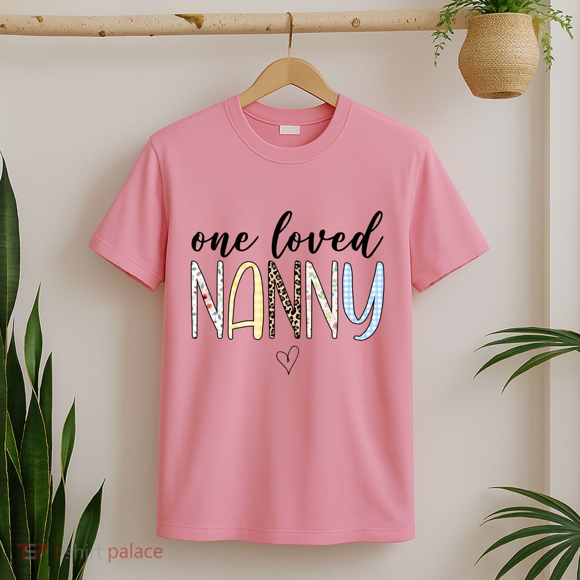 One Loved Nanny Cute Gift T-Shirt