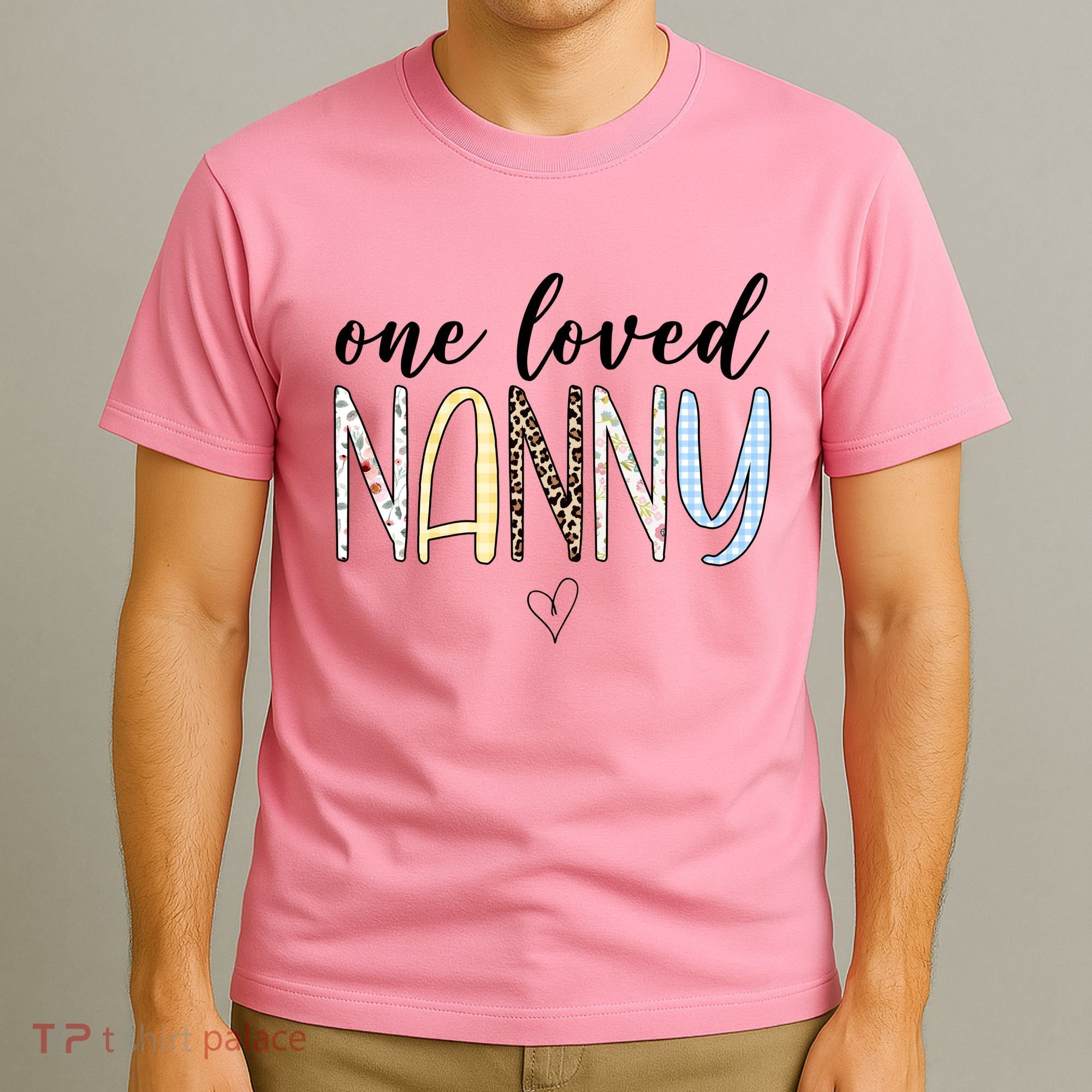 One Loved Nanny Cute Gift T-Shirt