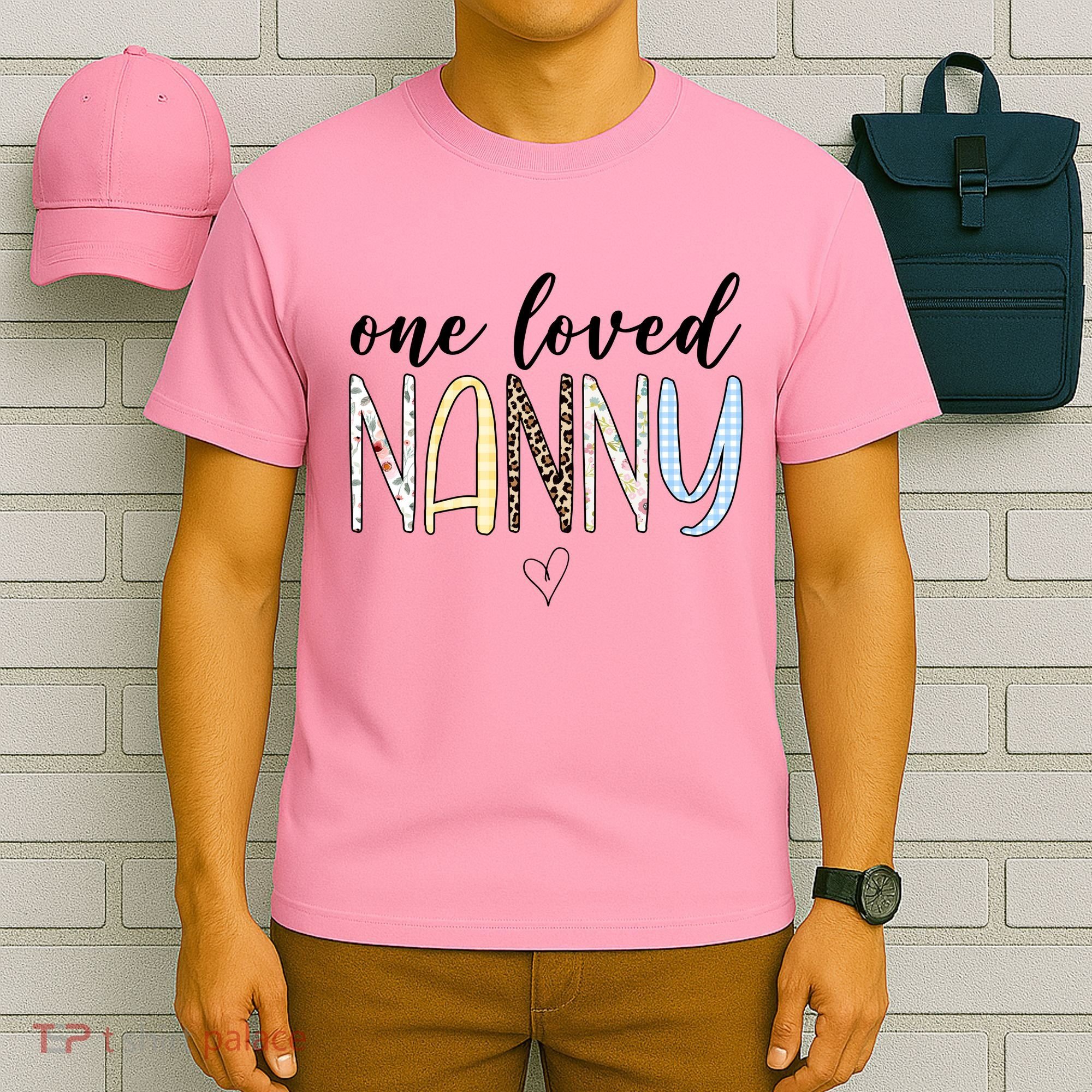 One Loved Nanny Cute Gift T-Shirt