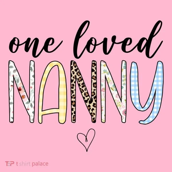One Loved Nanny Cute Gift Coaster