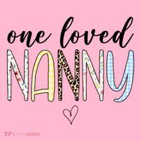 One Loved Nanny Cute Gift Visor thumb 3