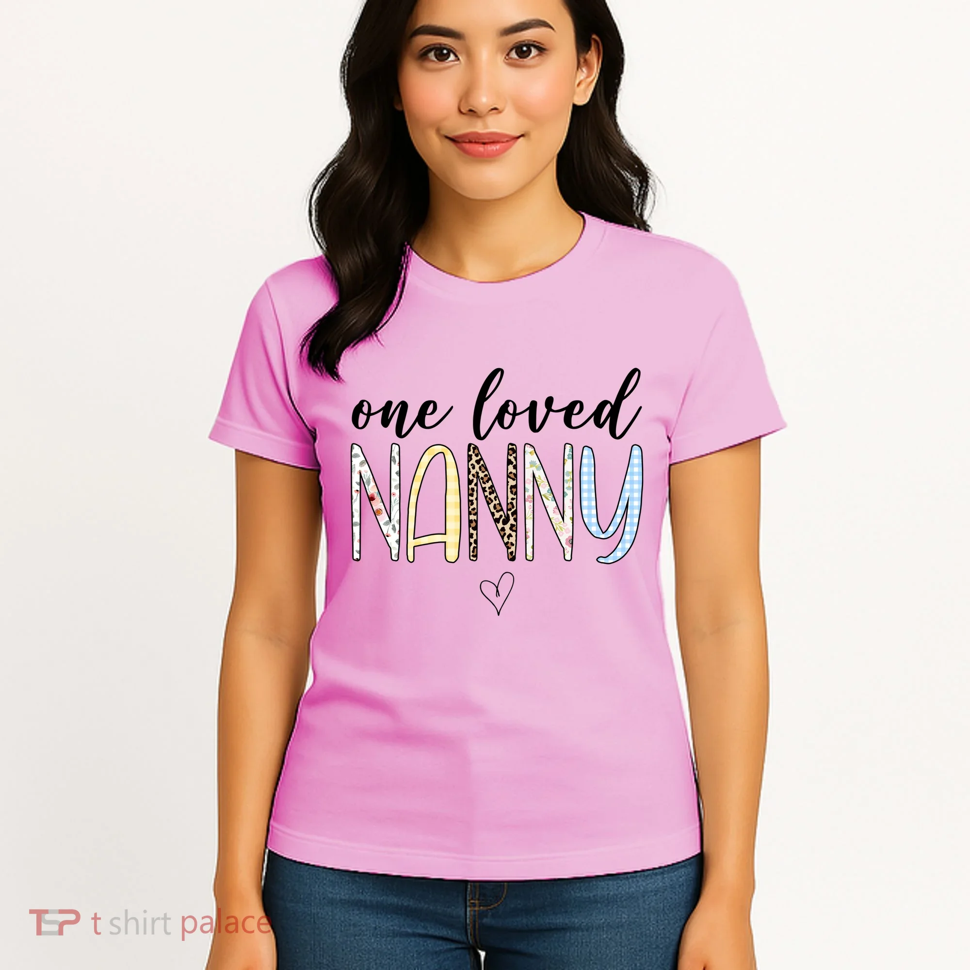 One Loved Nanny Cute Gift Women's T-Shirt