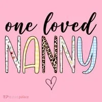 One Loved Nanny Cute Gift Women's T-Shirt thumb 6