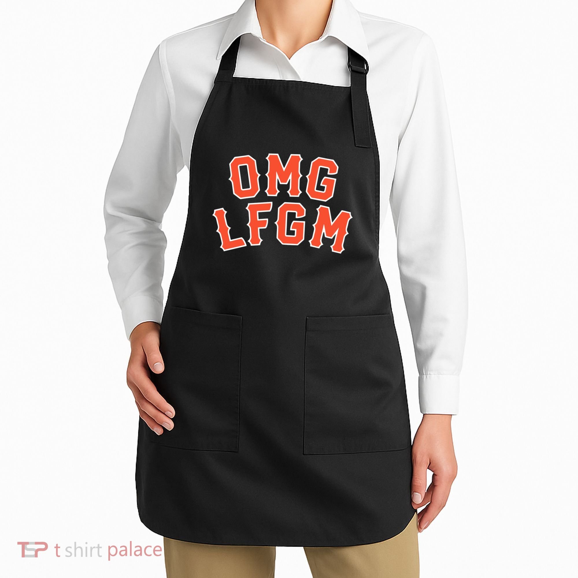Omg Lfgm New York Apron