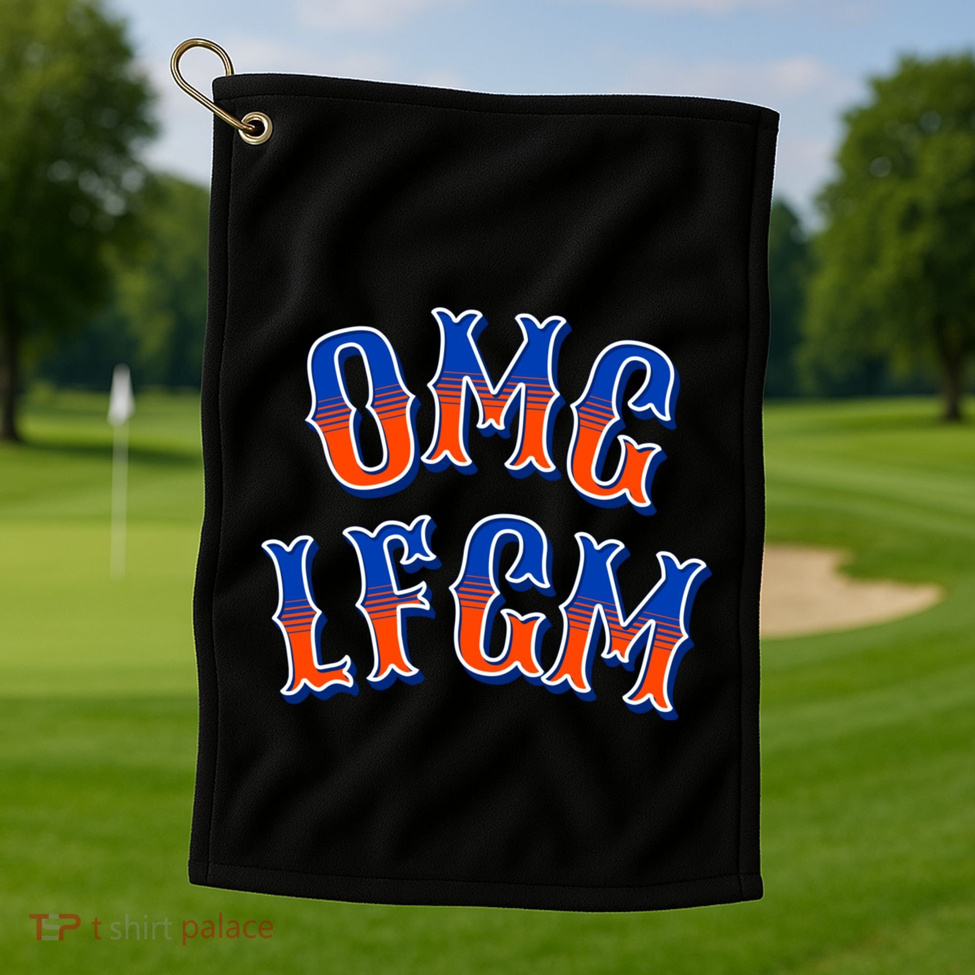 Omg Lfgm New York Golf Towel