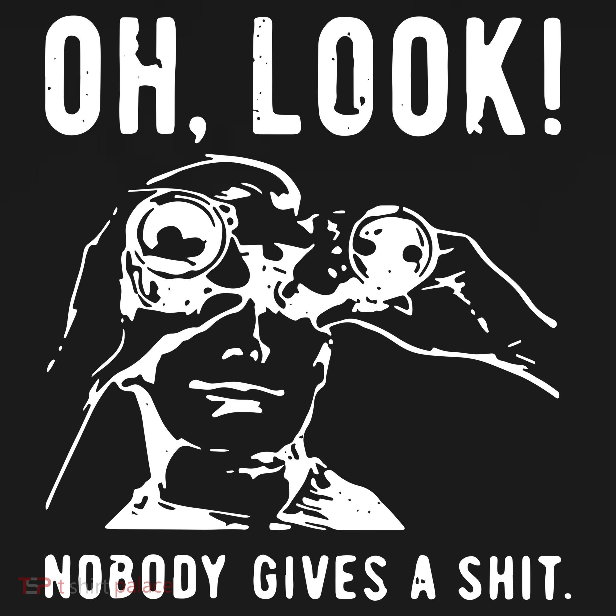 Oh Look Nobody Gives A Shit Offensive Men Nobody Cares Mocking Novelty Tote Bag