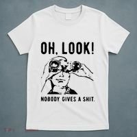 Oh Look Nobody Gives A Shit Offensive Men Nobody Cares Mocking Novelty T-Shirt thumb 5