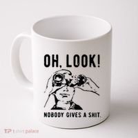 Oh Look Nobody Gives A Shit Offensive Men Nobody Cares Mocking Novelty Coffee Mug thumb 0