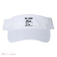 Oh Look Nobody Gives A Shit Offensive Men Nobody Cares Mocking Novelty Visor thumb 0