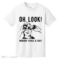 Oh Look Nobody Gives A Shit Offensive Men Nobody Cares Mocking Novelty Kids T-Shirt thumb 0