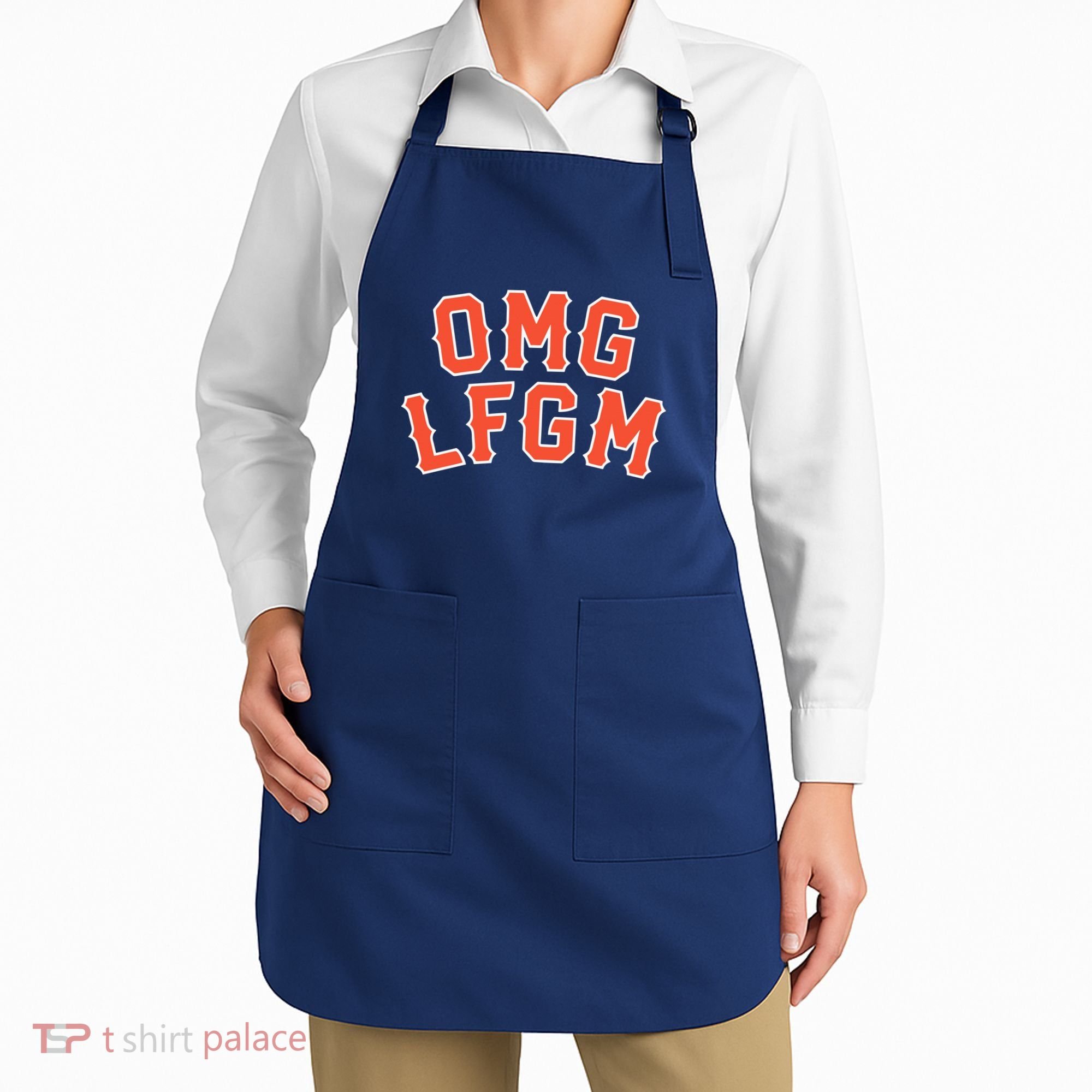 Omg Lfgm New York Apron