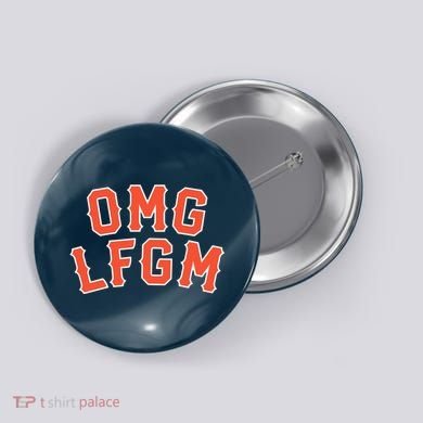 Omg Lfgm New York Button