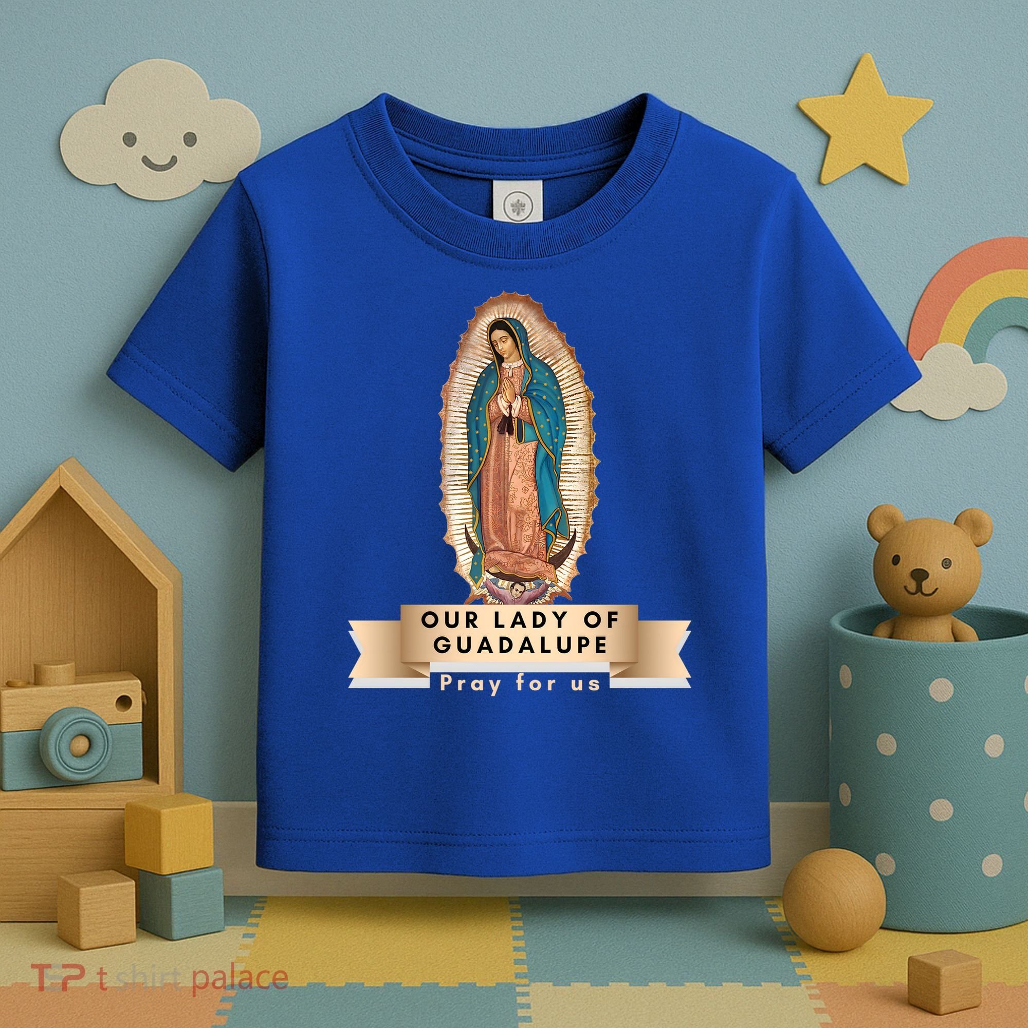 Our Lady Of Guadalupe Mary Catholic Religious Gift Toddler T-Shirt