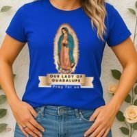 Our Lady Of Guadalupe Mary Catholic Religious Gift Women's T-Shirt thumb 2