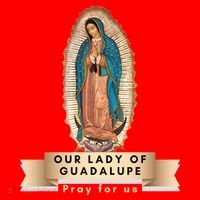 Our Lady Of Guadalupe Mary Catholic Religious Gift Santa Hat thumb 1