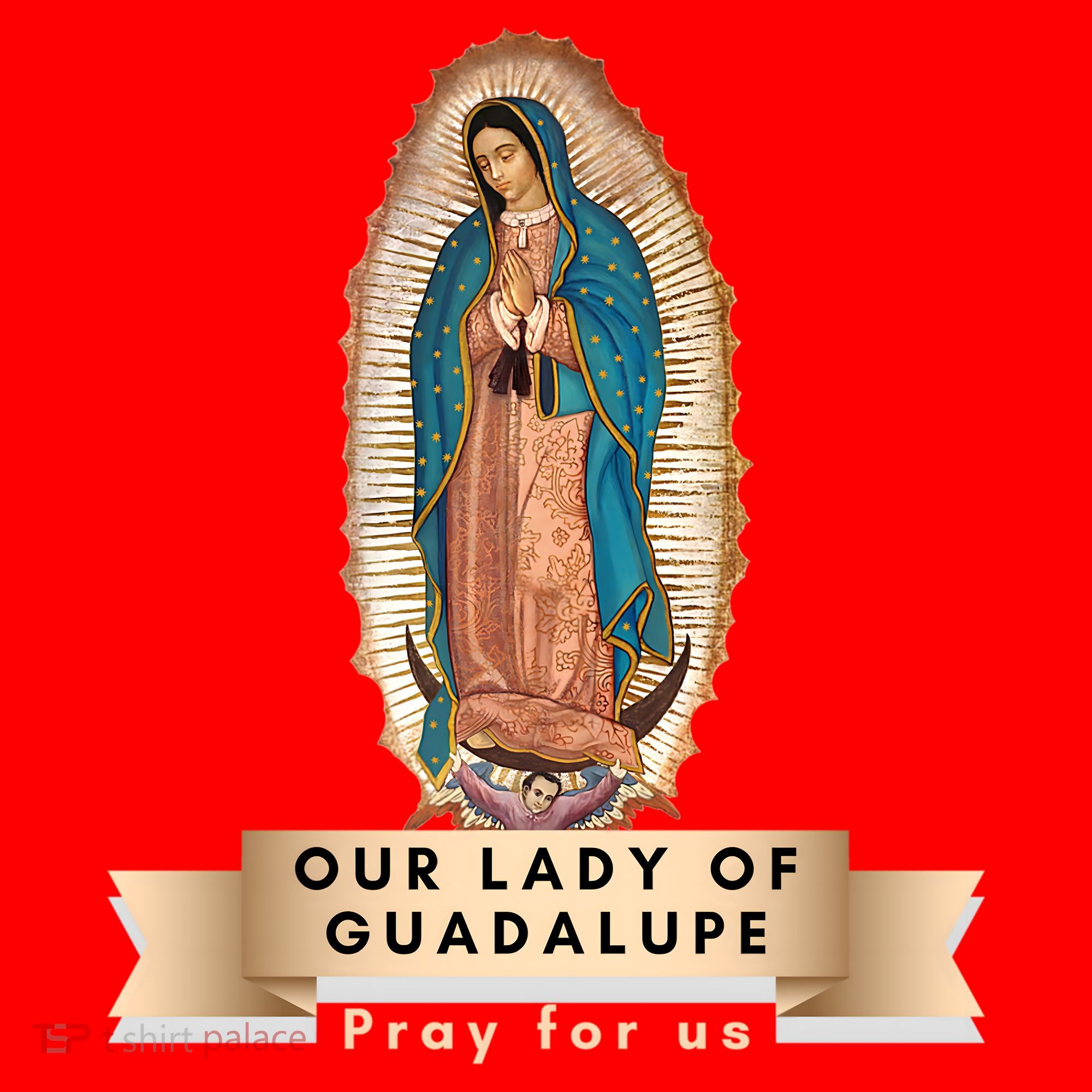 Our Lady Of Guadalupe Mary Catholic Religious Gift Santa Hat