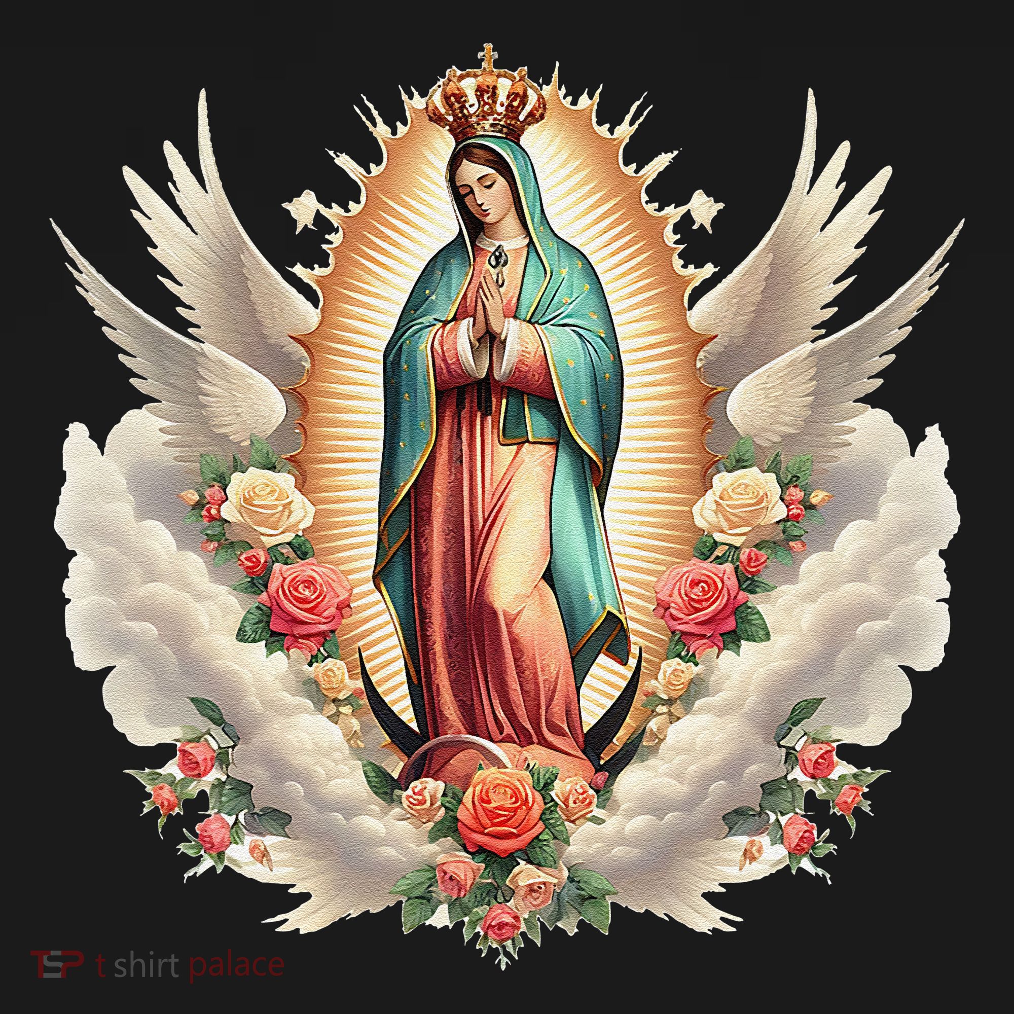 Our Lady Of Guadalupe Virgin Mary Catholic Saint Long Sleeve Shirt