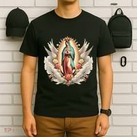 Our Lady Of Guadalupe Virgin Mary Catholic Saint T-Shirt thumb 6