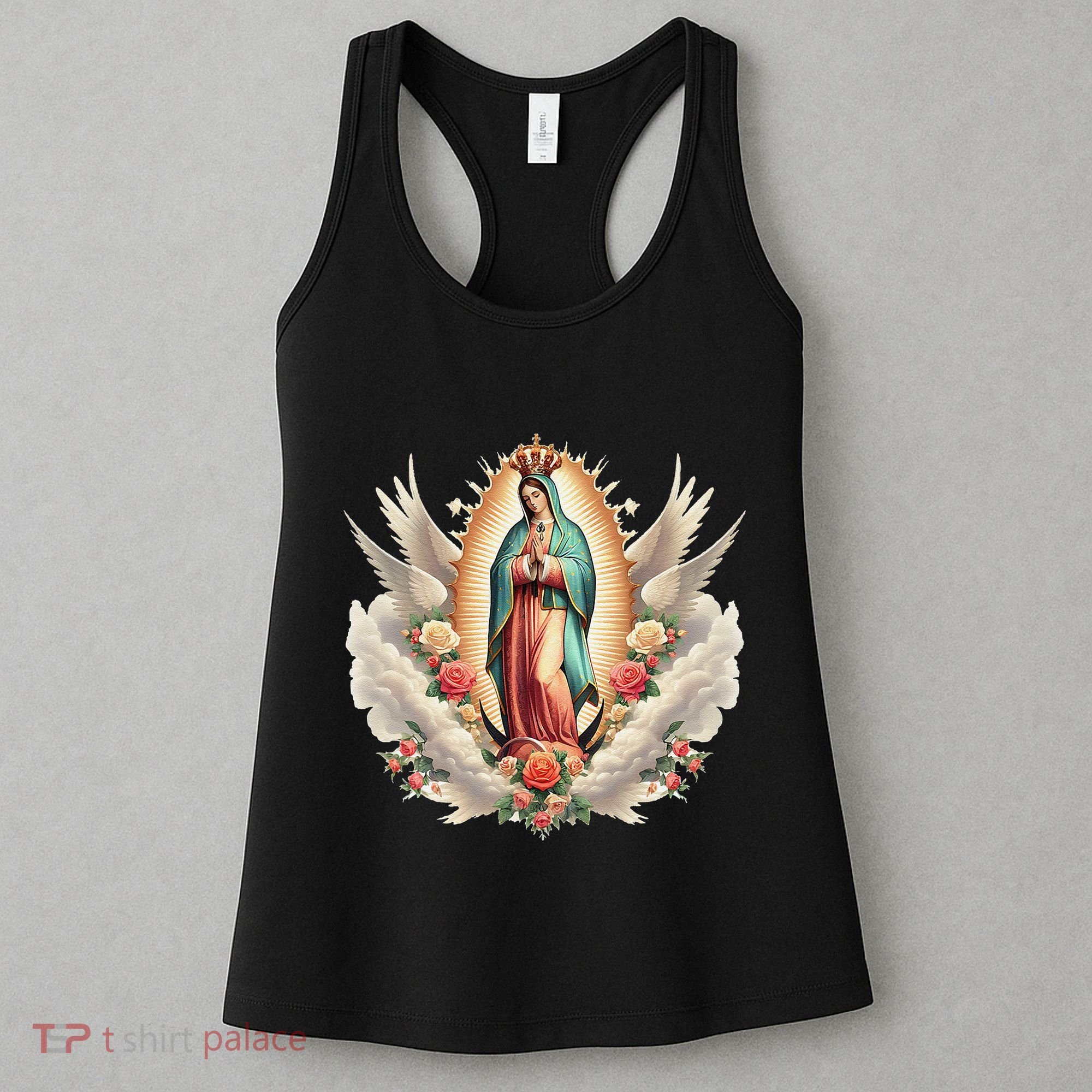 Our Lady Of Guadalupe Virgin Mary Catholic Saint Women's Tank Top