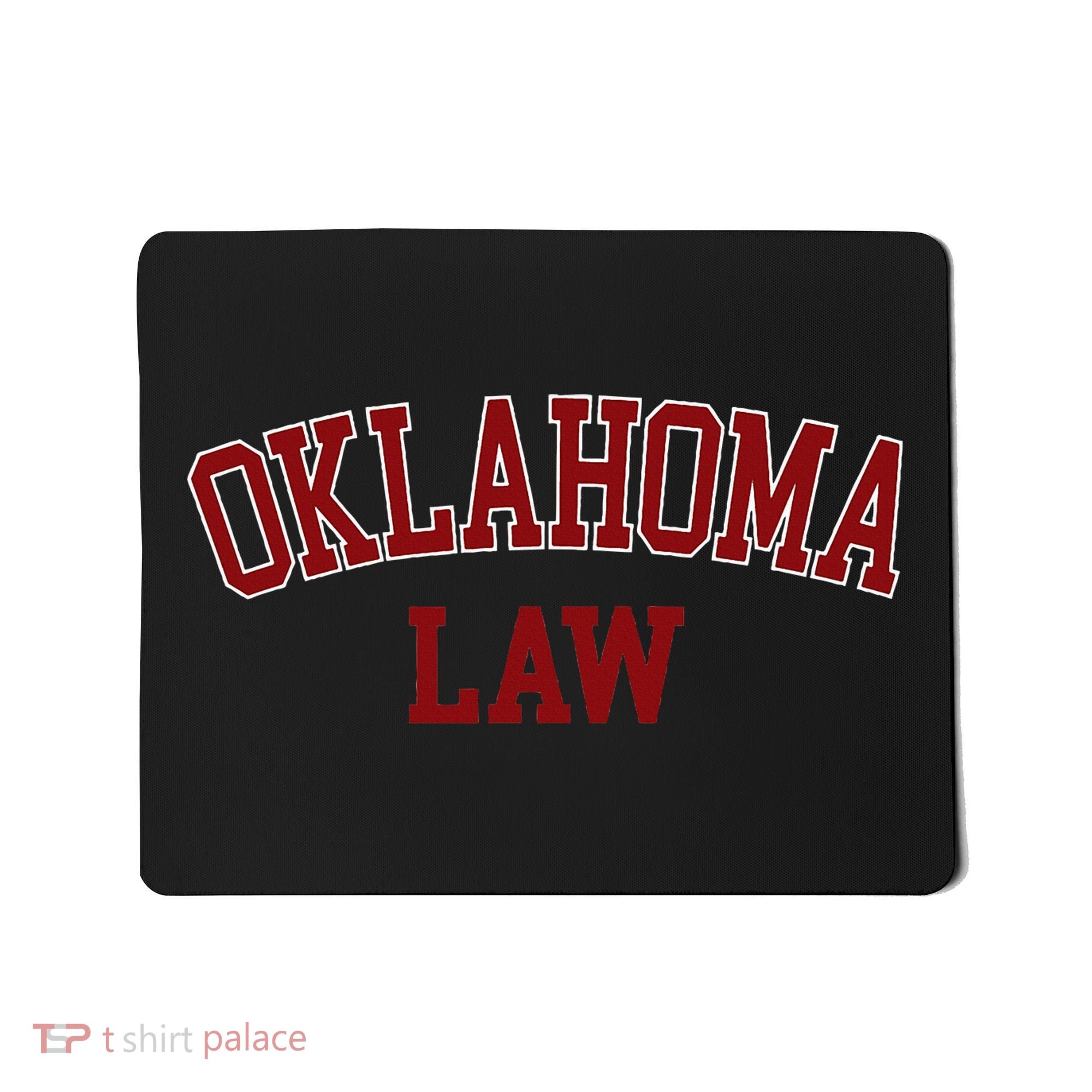 Oklahoma Law Oklahoma Bar Graduate Gift Lawyer Mousepad