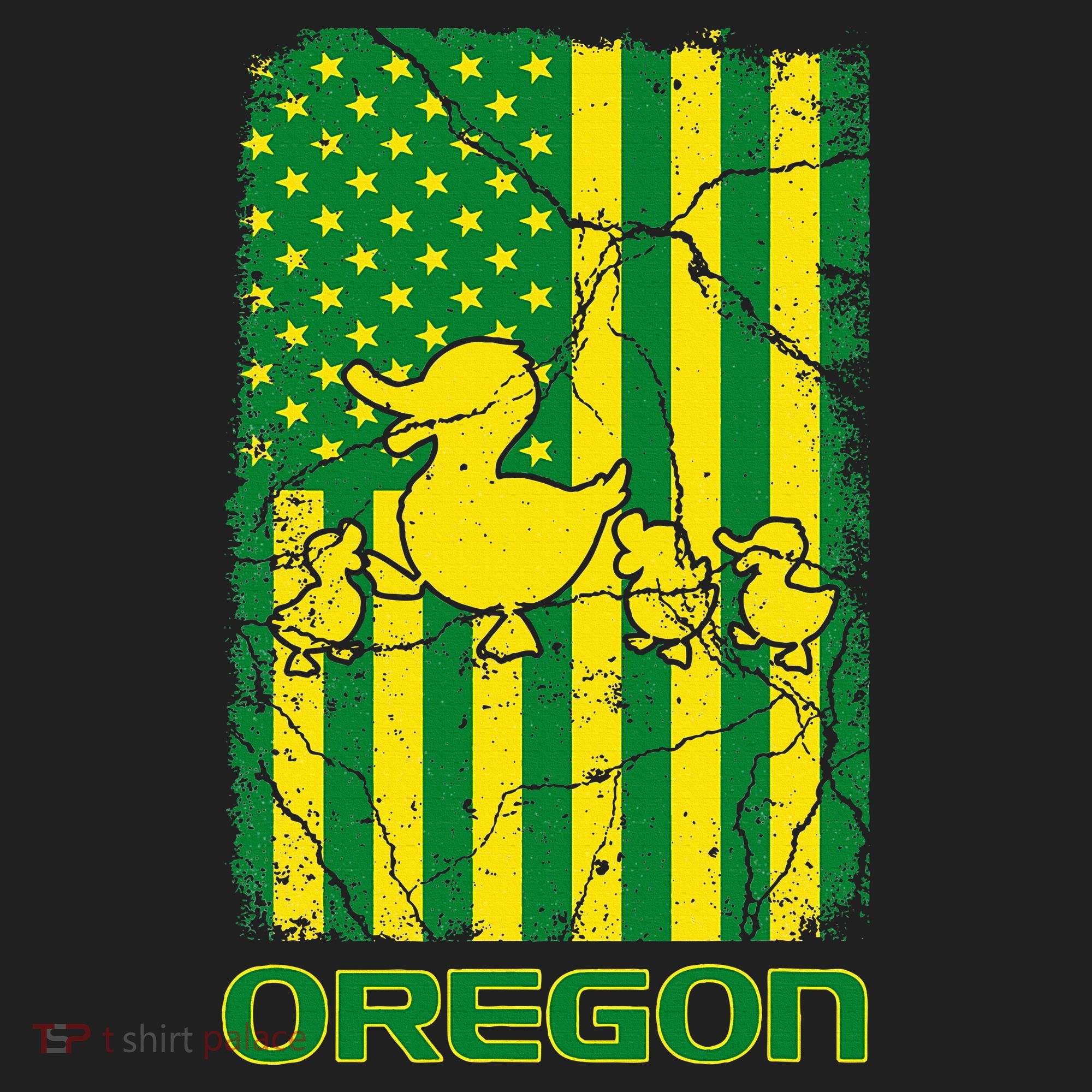 Oregon Lovers Oregon Souvenir Patriotic Retro American Flag Hat