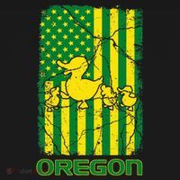 Oregon Lovers Oregon Souvenir Patriotic Retro American Flag Kids Sweatshirt thumb 2