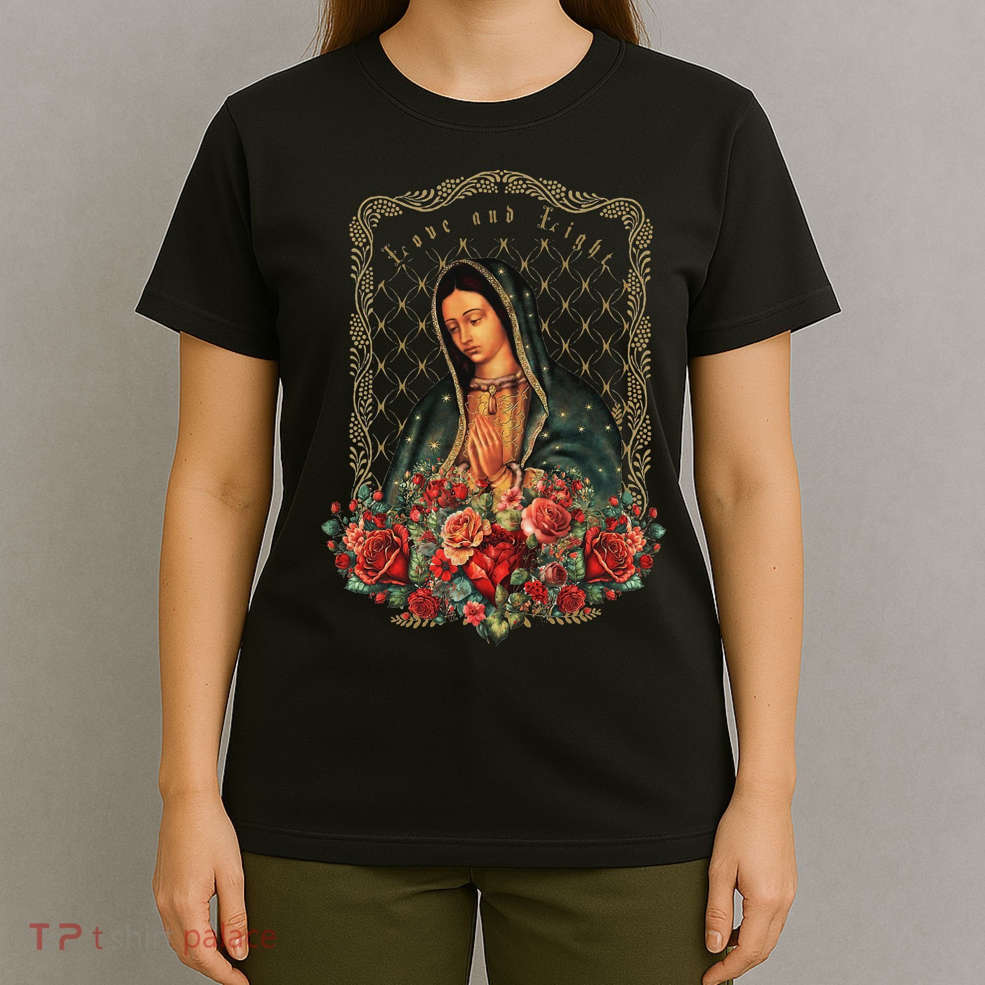 Our Lady Of Guadalupe Virgin Mary Catholic Saint T-Shirt