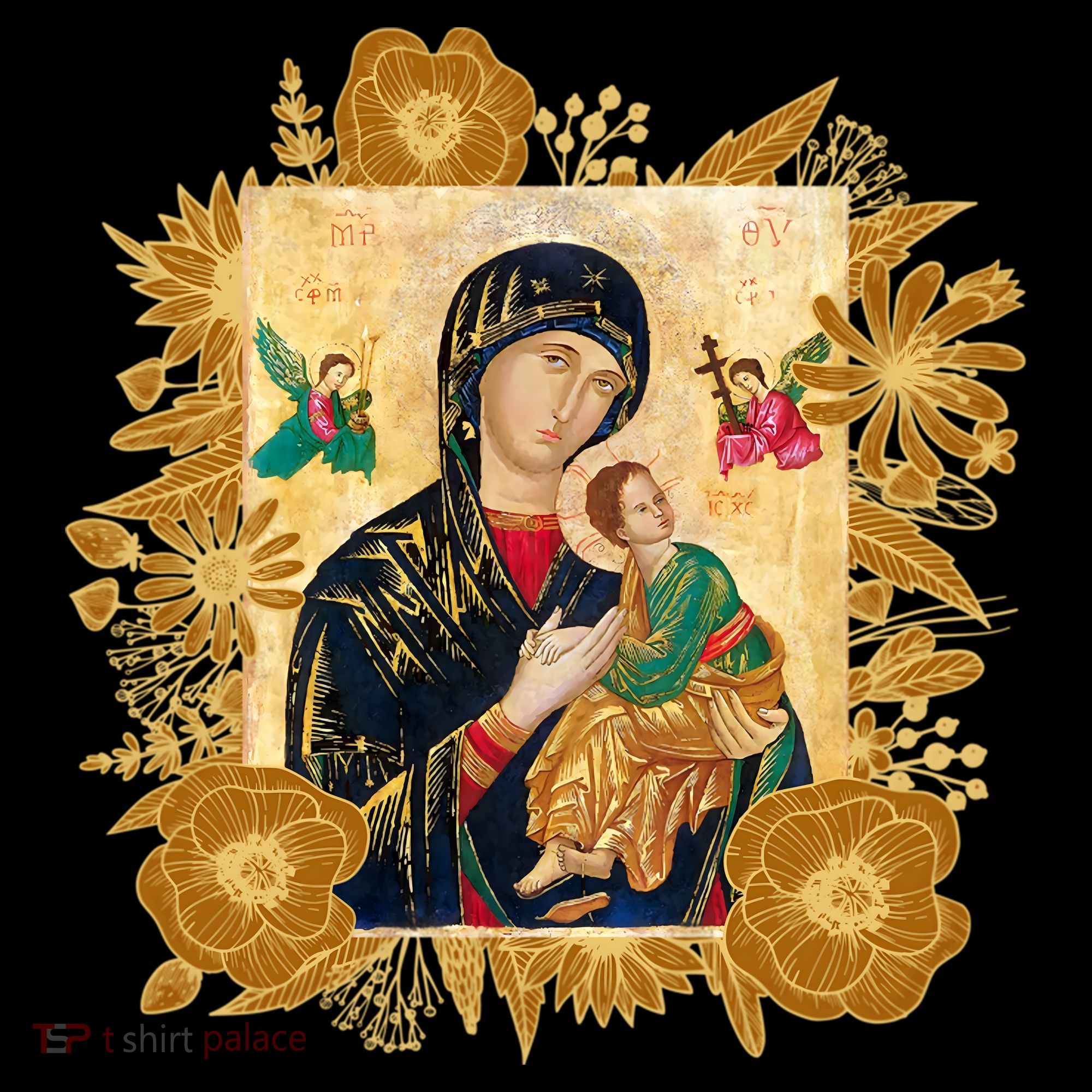 Our Lady Of Perpetual Help Blessed Mother Mary Catholic Icon Gift Coffee Mug