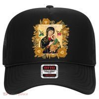 Our Lady Of Perpetual Help Blessed Mother Mary Catholic Icon Gift Hat thumb 0