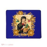Our Lady Of Perpetual Help Blessed Mother Mary Catholic Icon Gift Mousepad thumb 0