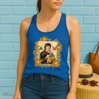 Our Lady Of Perpetual Help Blessed Mother Mary Catholic Icon Gift Women's Tank Top thumb 2