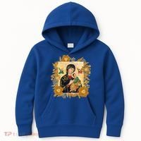 Our Lady Of Perpetual Help Blessed Mother Mary Catholic Icon Gift Kids Hoodie thumb 0