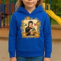 Our Lady Of Perpetual Help Blessed Mother Mary Catholic Icon Gift Kids Hoodie thumb 3