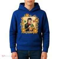 Our Lady Of Perpetual Help Blessed Mother Mary Catholic Icon Gift Kids Hoodie thumb 4